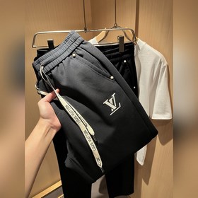 Louis Vuitton路易威登 2026秋冬新款松緊腰休閑褲 ！前後标識lo