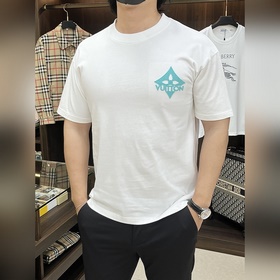 LV 2026ss春季新款發布 驢牌圓領短袖T恤，純棉短袖，穿上就是舒适自在又顯