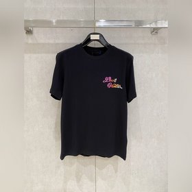 路易威*LV 春夏新款首發專櫃最新款短袖圓領T恤 手繪工藝 高端訂制 設計前衛時