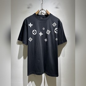 Louis Vuit*on 2026春夏路易家族輕奢Monogram印花工藝短袖