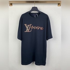 LOUIS VUITTON路易 LV 26SS串珠字母短袖T恤 正品12200購