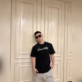 LOUIS VUITTON 路易LV 26SS手寫體标識棉質短袖T恤 正品710