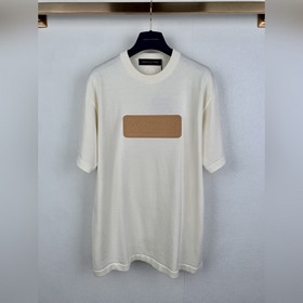 LOUIS VUITTON 路易 LV 26SS貼飾棉質短袖圓領衫 正品9350