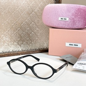 MIUMIU 缪缪 SMU 04Z 尺碼：50口18-140 字母鏡腿 高品質闆