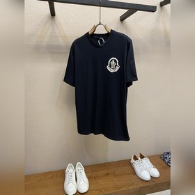 Moncler  徽标膠漿印花舒适合身圓領短袖T恤 正品4581購入開發 10