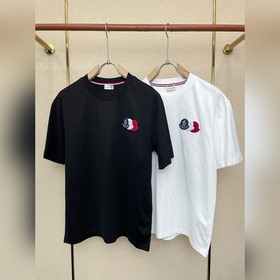 Moncler蒙口 砸鍋賣鐵都要上的新款新款原單男士休閑短袖 高端定制 高端版本