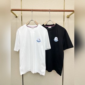 Moncler蒙口 砸鍋賣鐵都要上的新款新款原單男士休閑短袖 高端定制 高端版本