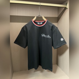 蒙口 2026春夏新款首發專櫃最新款短袖圓領T恤 高端訂制 設計前衛時尚！品牌l