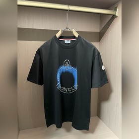 蒙口 2026春夏新款首發專櫃最新款短袖圓領T恤 高端訂制 設計前衛時尚！品牌l