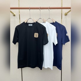 Moncler蒙口 砸鍋賣鐵都要上的新款新款原單男士休閑短袖 高端定制 高端版本