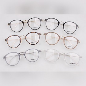 Montblanc萬寶龍[新品]MB0294S 複古圓型光學眼鏡框 男女時尚近視