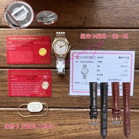 女款_[3s新品首發]歐米茄omega蝶飛系列腕表！定制版 美洲鳄魚皮 表帶款(專業定