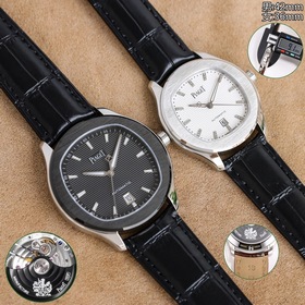 TW伯爵超薄PIAGET POLO系列情侶對表，人稱小鹦鹉螺！(伯爵情侶皮帶款)