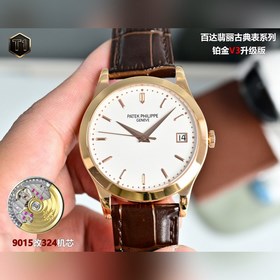 TW經典再續，百達翡麗古典表系列--5296 鉑金V3升級版！ 薄而有質1.完善