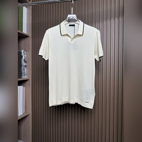 (淺杏色~) PRADA普拉達26SS春夏新款上市，華夫格針織面料，