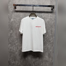 普拉達 2026夏裝新款男女同款 短袖T恤，！定制專屬純棉面料，定制原版工藝螺紋