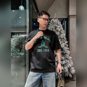 普拉達#PRADA 2026春夏新款首發專櫃最新款短袖圓領T恤 高端訂制 設計前