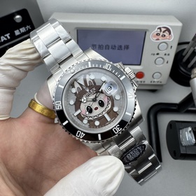 CLEAN 出品，Rolex&Labubu 勞力士Black聯名款 拉布布 限量