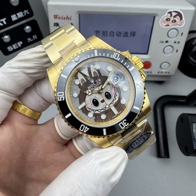 CLEAN 出品，Rolex&Labubu 勞力士Black聯名款 拉布布 限量