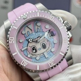 CLEAN 出品，Rolex&Labubu 勞力士Black聯名款 拉布布 限量