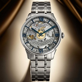 [帝王品質，時間诠釋一切]天梭TISSOT 1853杜魯爾镂空系列腕表 搭載天梭
