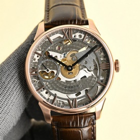 [帝王品質，時間诠釋一切]天梭TISSOT 1853杜魯爾镂空系列腕表 搭載天梭