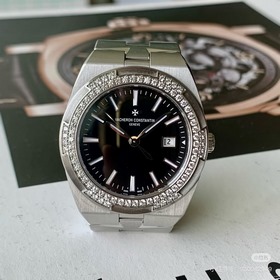 女款_VACHERON CONSTANTIN江詩丹頓縱橫四海系列：石英日本機芯，簡約大