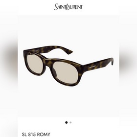 高版本 一體水晶logo SAINT LAURENT MOD：SL 815 Si