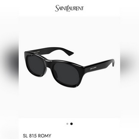 高版本 原版腳鍊 一體水晶logo SAINT LAURENT MOD：SL 8