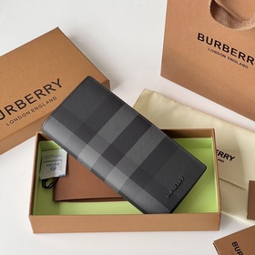 London 格紋二折包 裝飾标志性格紋設計[burberry 巴寶莉]原單出品