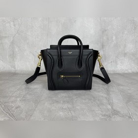 CELINE經典 笑臉包IT海外原單水貨[小20CM]LUGGAGE拼色小牛皮手