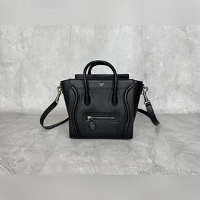 CELINE經典 笑臉包IT海外原單水貨[小20CM]LUGGAGE拼色小牛皮手
