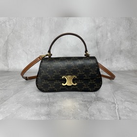 EEN LOLA亮澤牛皮革手袋 8 X 5 X 2英寸(20 X 11.5 X