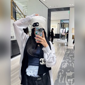 26秋冬新款毛線帽 Chanel香奈兒針織毛線帽