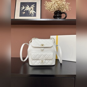 圖片大號 Chanel 21  Duma背包 AS3618#白色進口胎牛皮 獨