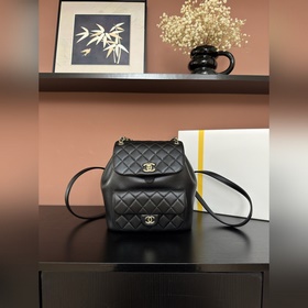 圖片大號 Chanel 21  Duma背包 AS3618#黑色進口小羊皮 獨