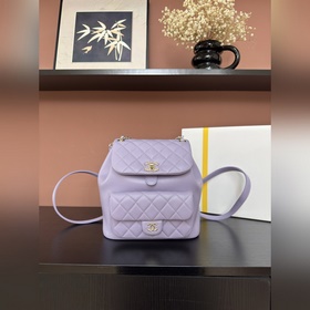 圖片大號 Chanel 21  Duma背包 AS3618#紫色進口小羊皮 獨