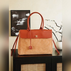 頂級原單 Chanel 2026春夏麂皮波士頓 包 尺寸16*37*29cm 2