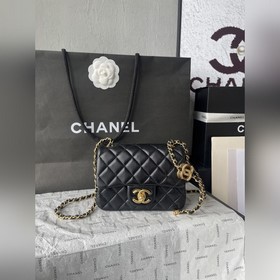 頂級貨_ 法國·高端定制品 Chanel Chanel 25B 絕美雙C扣 C