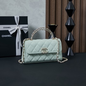 chanel 季度爆款25s Kelly長手柄包斜挎包，手提肩背任意變化，休閑商