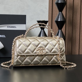 chanel 季度爆款25s Kelly長手柄包斜挎包，手提肩背任意變化，休閑商