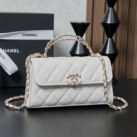 chanel 季度爆款25s Kelly長手柄包斜挎包，手提肩背任意變化，休閑商