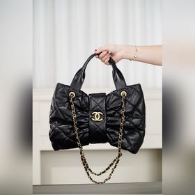 頂級進口原廠皮 所見即所得 Chanel 25K 蝴蝶結手袋 中號 25k蝴