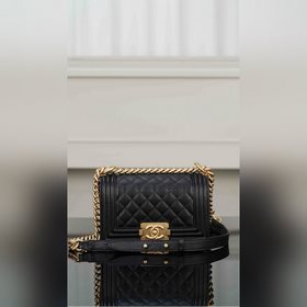 頂級進口原廠皮 所見即所得 LEBOY 正品皮小球紋黑金 小號 原産[HA