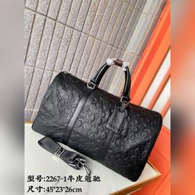 蔻馳最高版本配全套專.櫃包裝 COACH正品開模對版 全皮 ， 2267-1