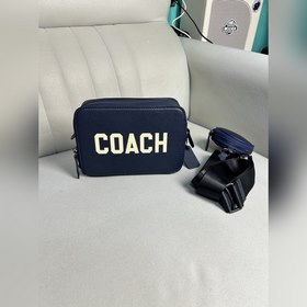 蔻馳最高版本配全套專.櫃包裝 COACH正品開模對版 CP270新款男士相機包