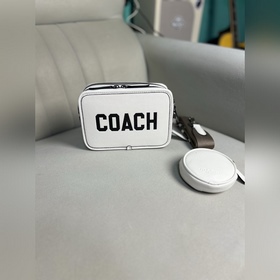 蔻馳最高版本配全套專.櫃包裝 COACH正品開模對版 CP270新款男士相機包