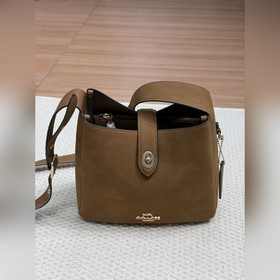 蔻馳最高版本配全套專.櫃包裝 COACH正品開模對版 COACH蔻馳 Hadl