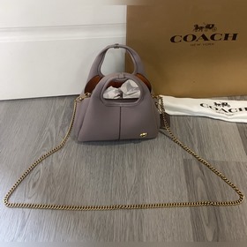 蔻馳最高版本配全套專.櫃包裝 COACH正品開模對版  Coach11月份迷你