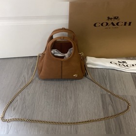 蔻馳最高版本配全套專.櫃包裝 COACH正品開模對版  Coach11月份迷你
